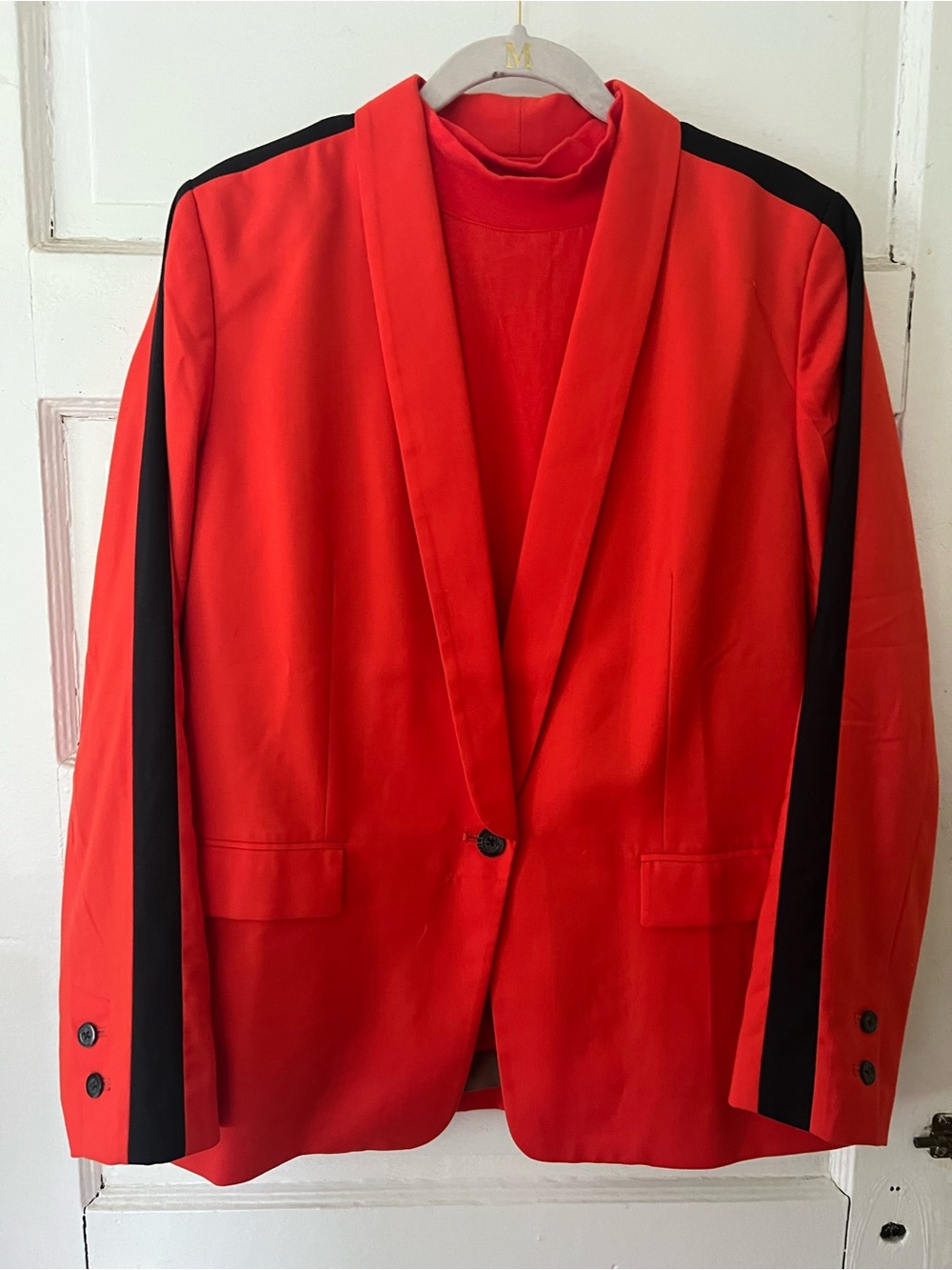 WILDFANG Empower Tuxedo in Orange (Blazer, Mock Neck Tank & Trousers included!)